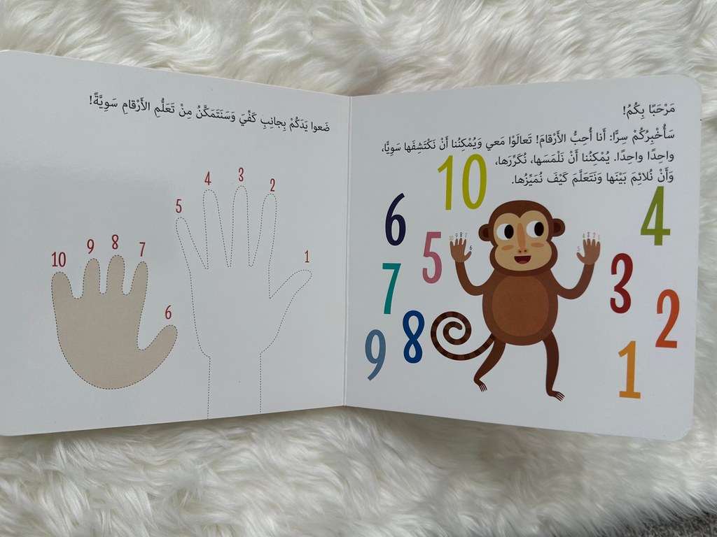 كتابي الأول في التعرف على الأرقام _مونتيسوري